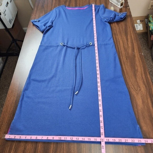 Appleseeds Casual Dress Short Sleeve With Pockets Size S - Picture 5 of 13